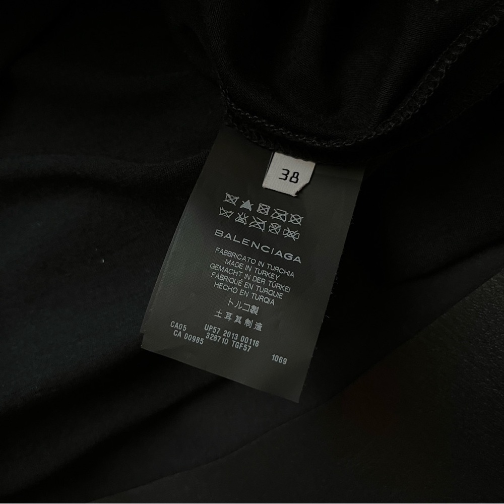 Balenciaga wool leather dress - Picture 6 of 8